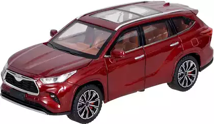 Модель машины 1:24 (21см) Toyota Highlander 2022 85384 свет, звук, инерция