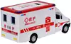 Модель машины 1:43 (19см) 48817 свет, звук, инерция Скорая помощь