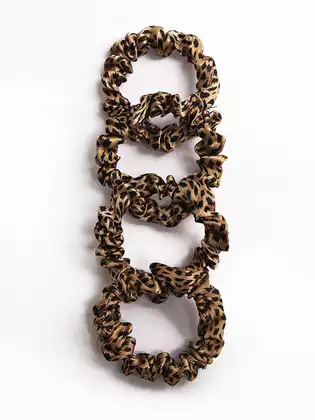 Резинка для волос 4 шт лео 058D-6229D KEANU