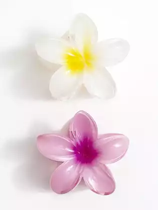 Краб для волос 2 шт цветок 058D-6104D KEANU