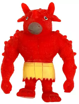 Игрушка тянучка 053-22B-7-R (15) ИГРАЕМ ВМЕСТЕ, Бык