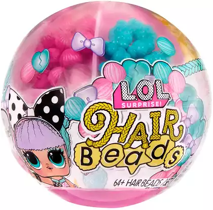 Кукла-сюрприз LOL Кукла в шаре Hair Beads 43467 с аксессуарами