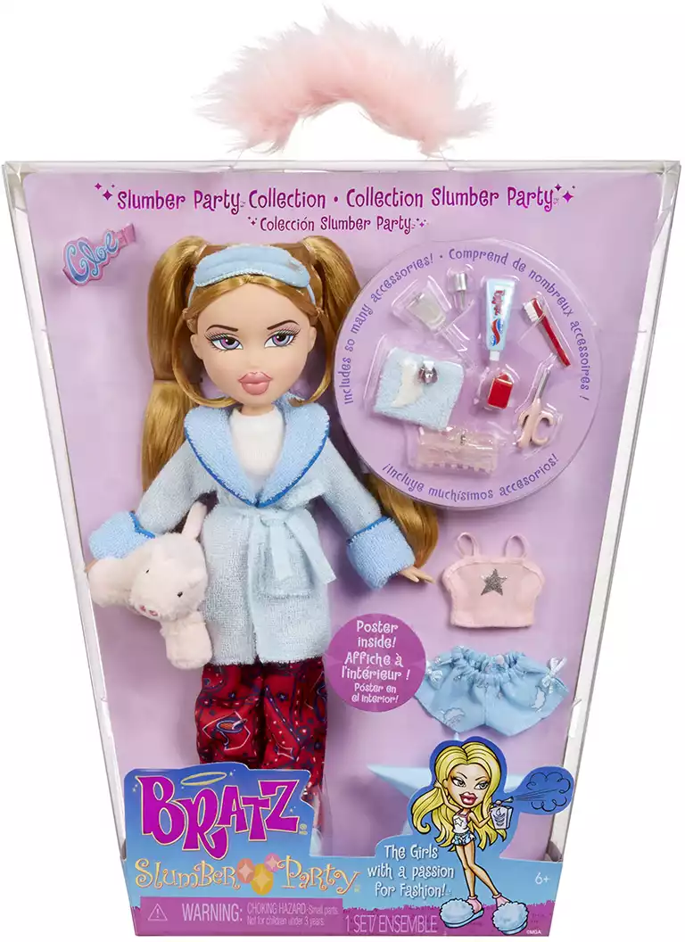 Кукла Хлоя 43547 Slumber Party с аксессуарами Bratz