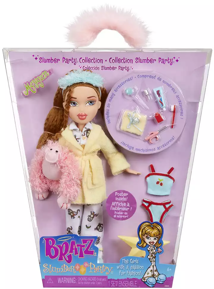 Кукла Меган 43551 Slumber Party с аксессуарами Bratz
