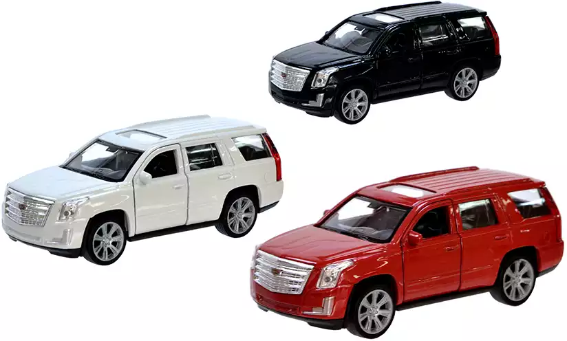 Модель машины 1:38 WELLY Cadillac Escalade 2017 инерция 43751W