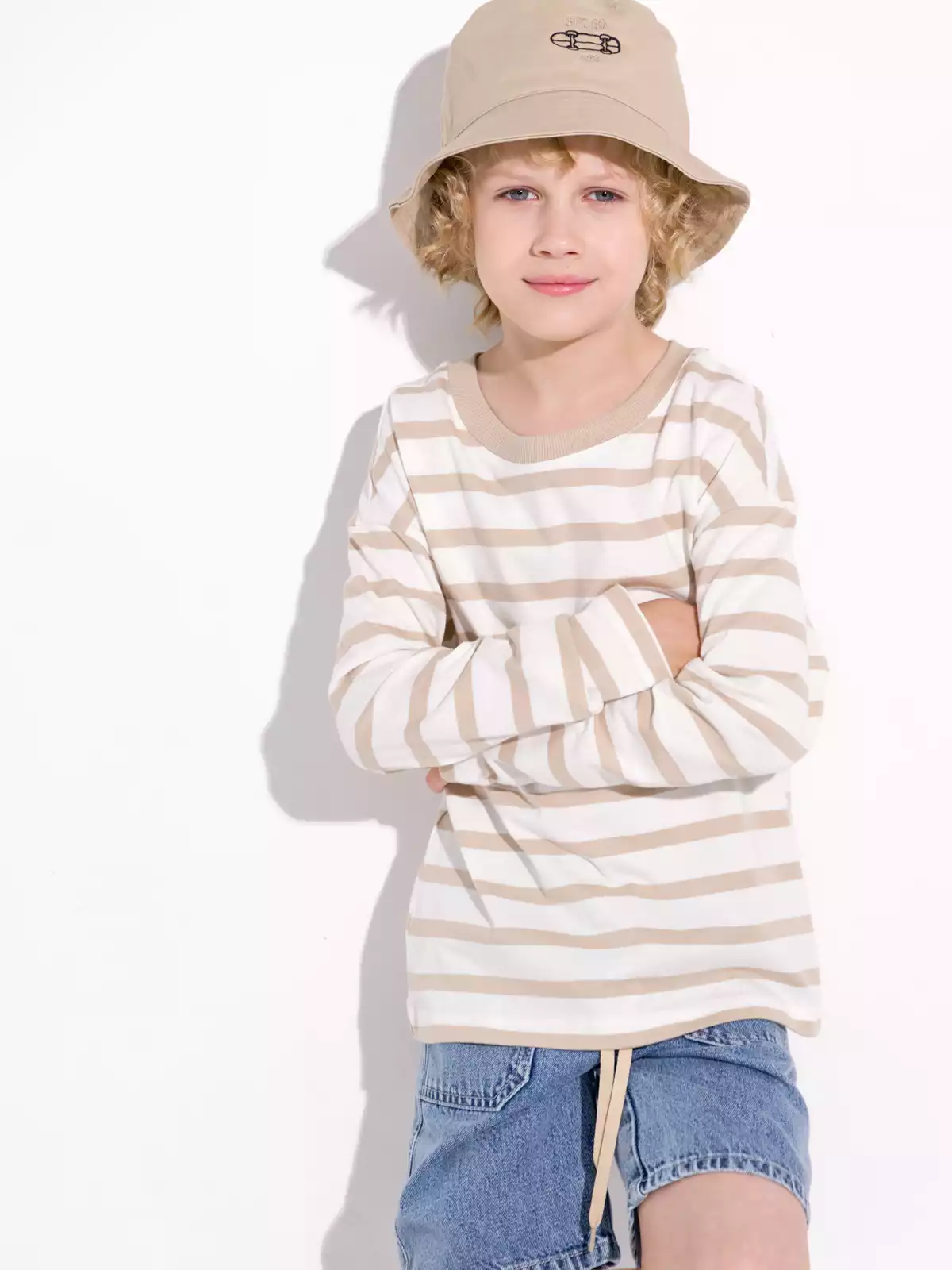 Лонгслив в полоску Vulpes