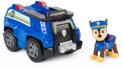 Щенячий патруль. Игр набор Машинка с фигуркой Чейз, 15см. Paw Patrol 43673