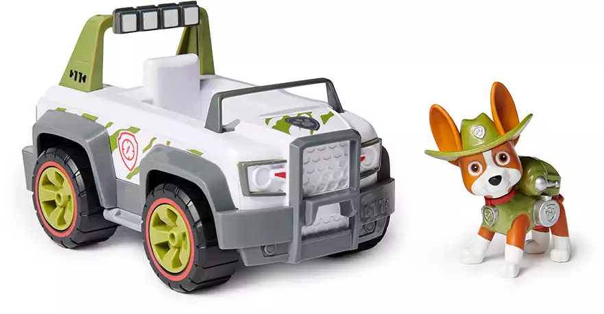 Щенячий патруль. Игр набор Машинка с фигуркой Трекер, 15см. Paw Patrol 43680