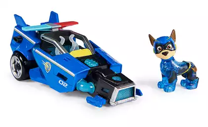 Щенячий патруль. Игр набор Машинка с фиг Чейз, 18см. св,зв.Paw Patrol 43685