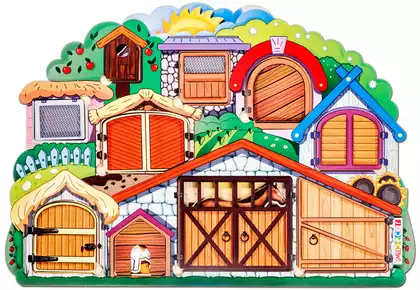 Рамка-вкладыш Ферма П2458(Пазл) SmileDECOR
