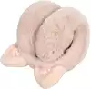 Мягкие Наушники Кошка со стразами бежевые 058D-6282D