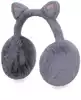 Мягкие Наушники Кошка серые 058D-6283D