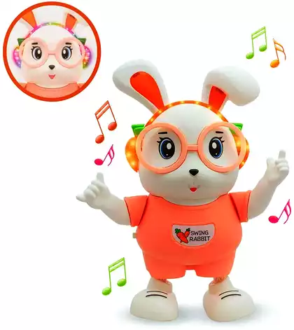 Игрушка музыкальный Кролик 373-66A