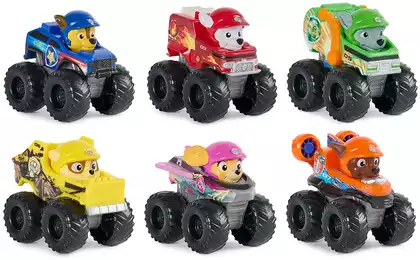 Щенячий патруль. Машинка с фигуркой героя, 6 см, в ассорт. Paw Patrol 43684