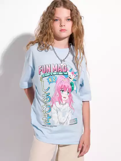 Оверсайз футболка Vulpes