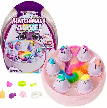 Игровой набор из 6 фигурок 43649 Hatchimals с аксессуарами