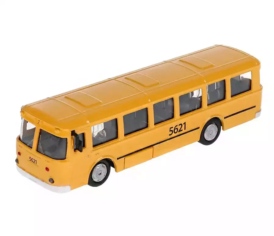 Модель машинки ЛИАЗ АВТОБУС 15 см инерция SB-16-57WB ТЕХНОПАРК