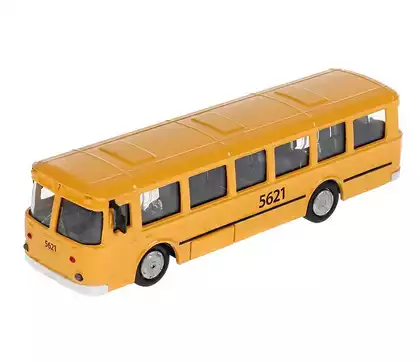 Модель машинки ЛИАЗ АВТОБУС 15 см инерция SB-16-57WB ТЕХНОПАРК