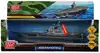 Модель машинки АВИАНОСЕЦ 22 см свет, звук, инерция FY015-22SLMIL-GY ТЕХНОПАРК