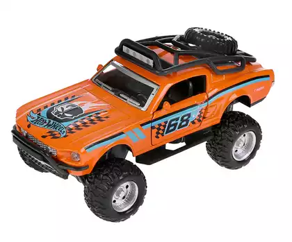 Мод. маш. ТЕХНОПАРК СПОРТКАР hot wheels 12,5 см FY628-1 свет, звук, инерция