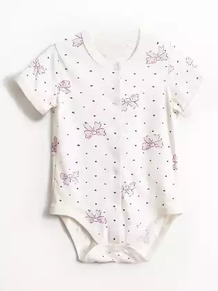 Боди с коротким рукавом