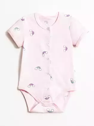 Боди с коротким рукавом