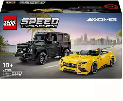 Конструктор Mercedes-AMG G63 и Mercedes-AMG SL 63 76924 LEGO Speed Champions в/к