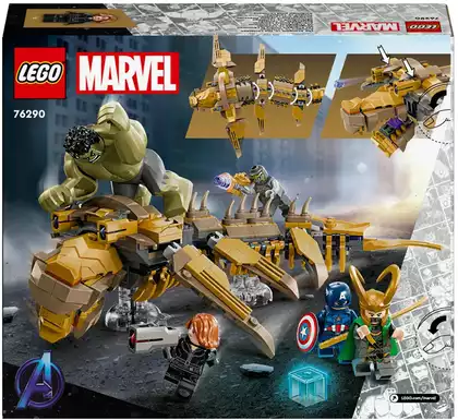 Конструктор Мстители против Левиафана LEGO Super 76290 Heroes в/к