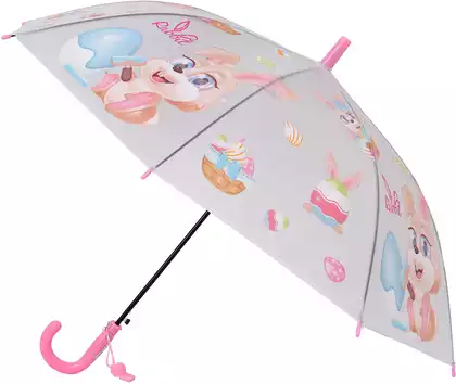 Зонтик детский с зайчиками 26-8