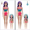 Игровой набор кукол 2 шт.HCD29 Barbie Color Reveal