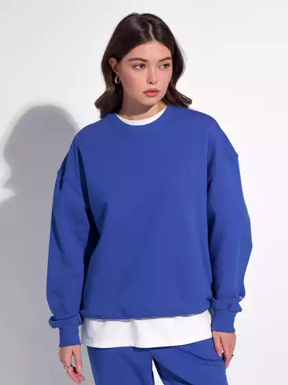 Свитшот оверсайз без начёса KEANU