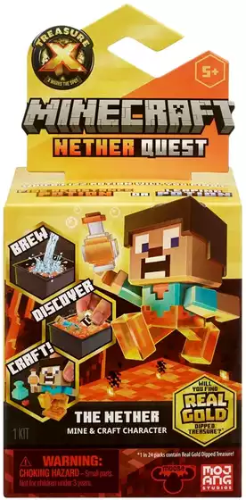 Набор Treasure X Minecraft Незер / Нижний Мир 41733