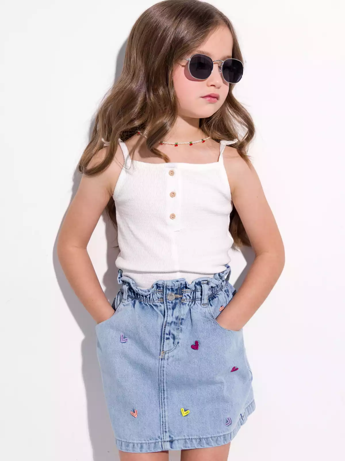 Джинсовая юбка SS25 Vulpes