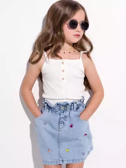 Джинсовая юбка SS25 Vulpes