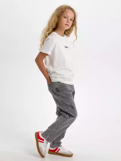 Джинсы с прорезями Vulpes