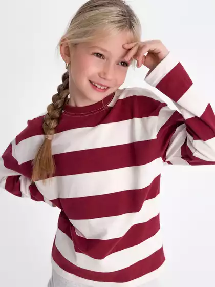 Лонгслив в полоску Vulpes