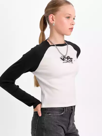 Лонгслив в рубчик Vulpes