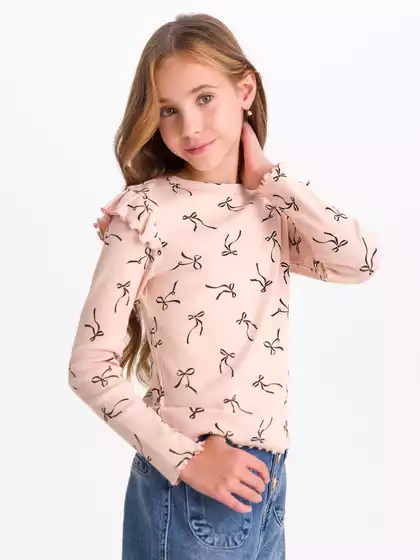 Лонгслив в рубчик Vulpes