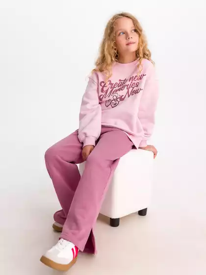 Трикотажные брюки паллацо с начёсом Vulpes