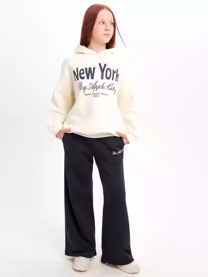 Трикотажные брюки паллацо с начёсом Vulpes