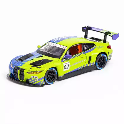 Модель машины 1:24 21см BMW M4 GT3 cвет, звук 68282