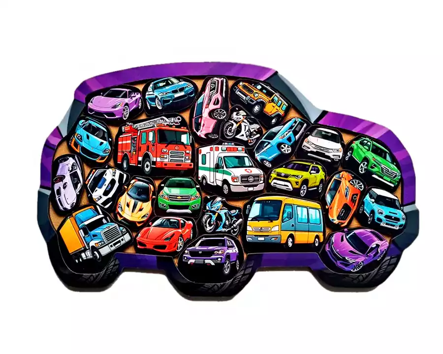 Пазл Машинки 002020