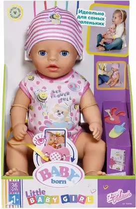 Пупс функциональный 42481 Лена с магическими глазкам Baby born