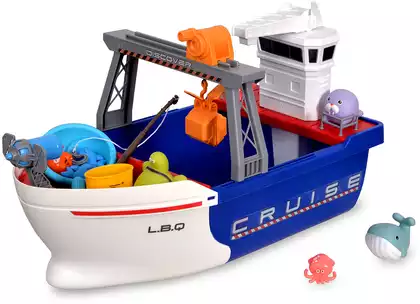 Игровой набор рыбалка Корабль Круиз BQ988D