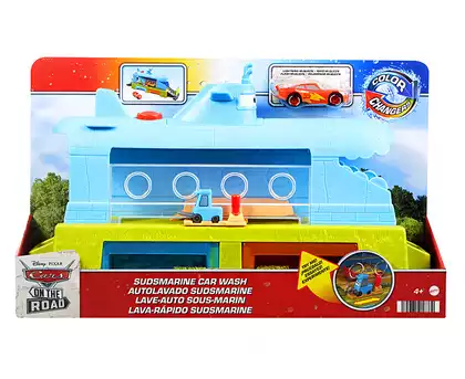 Игровой набор Mattel Автотрек - Автомойка Тачки HGV70