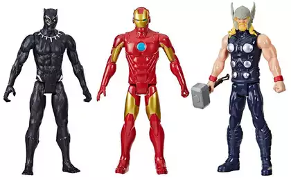 Игровой набор Hasbro Фигурки супергероев 30см в наборе 3 фигурки F5291