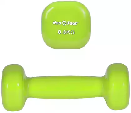 Гантель обрезиненная 0,5 кг