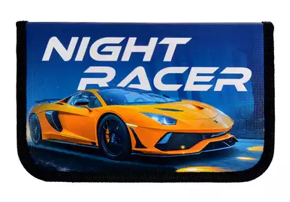 Пенал односекционный большой 190х115х30мм NIGHT RACER ПО-02