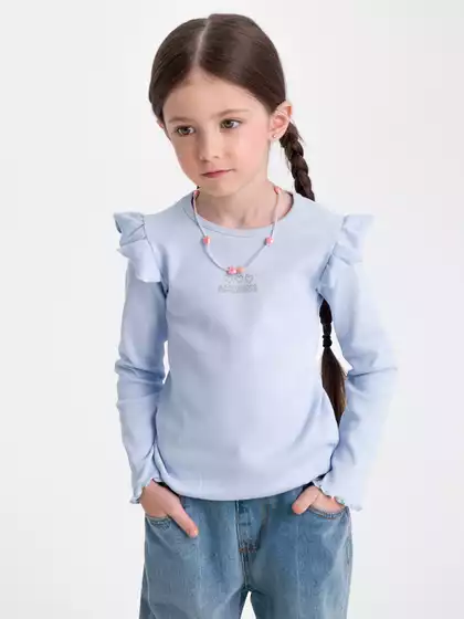 Лонгслив в рубчик Vulpes