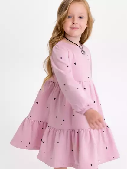 Трикотажное платье с начёсом Vulpes